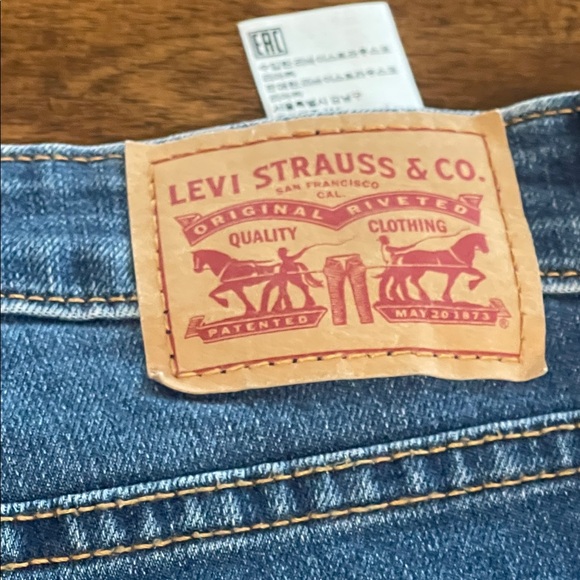 Levi’s 721 high rise skinny blue distressed denim jeans size 29 - Picture 7 of 13